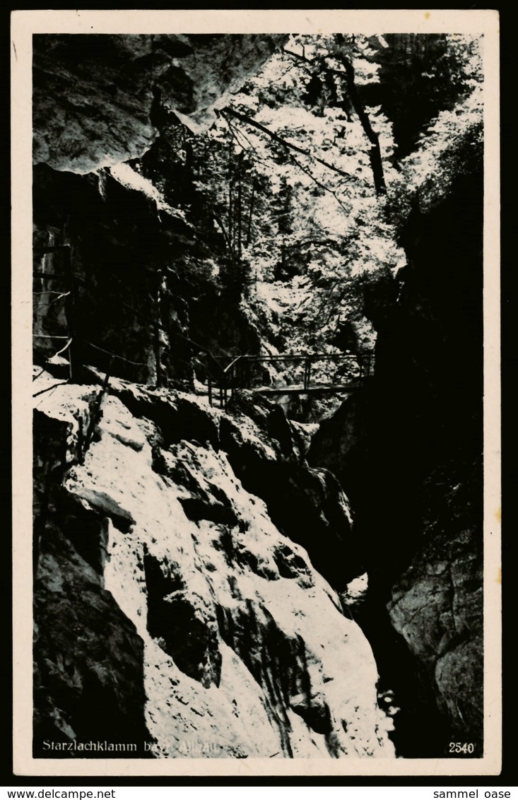 Starzlachklamm Bei Sonthofen / Allgäu  -  Ansichtskarte Ca.1925     (12719) - Sonthofen