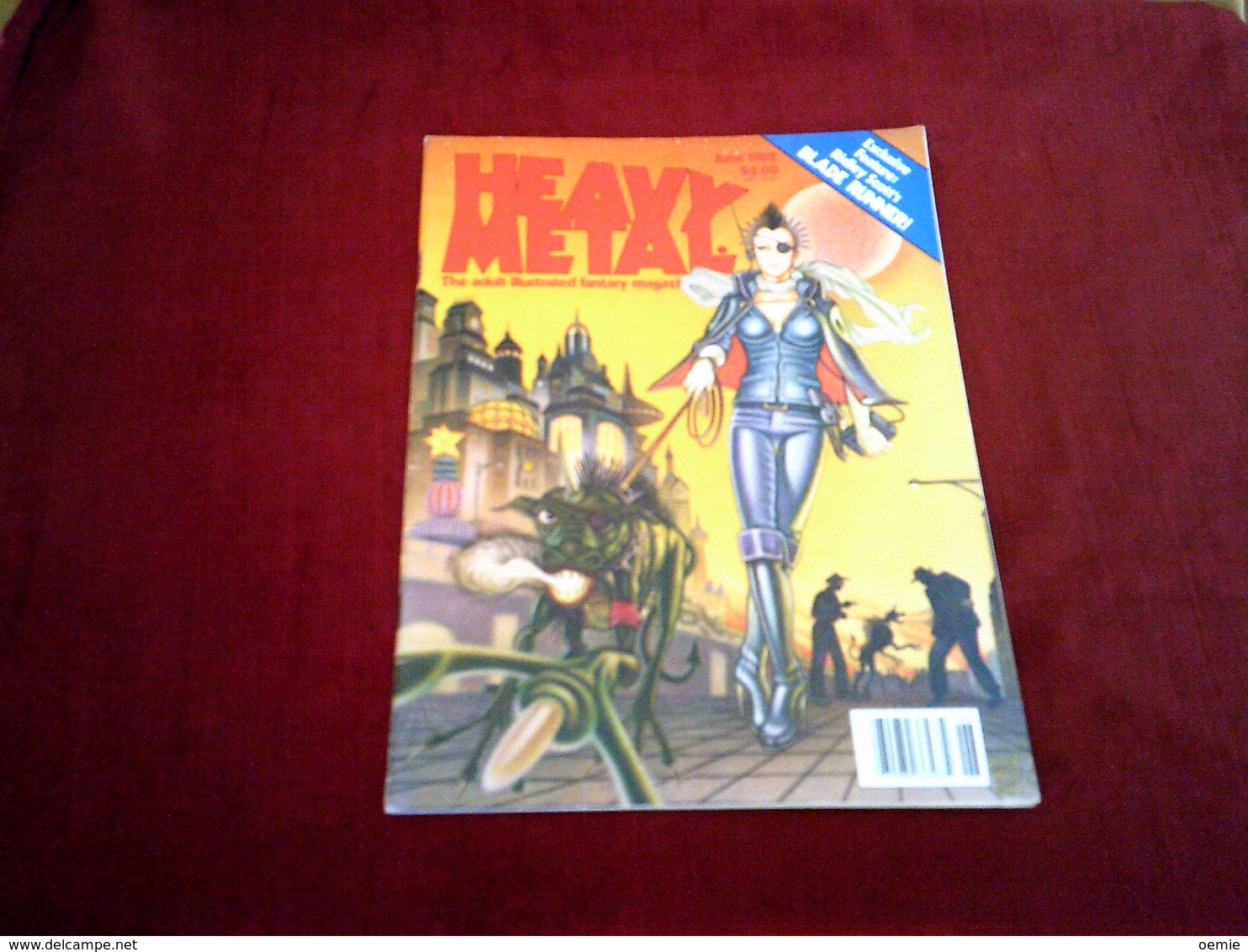 HEAVY  METAL   JUNE 1982 - Ciencia Ficción