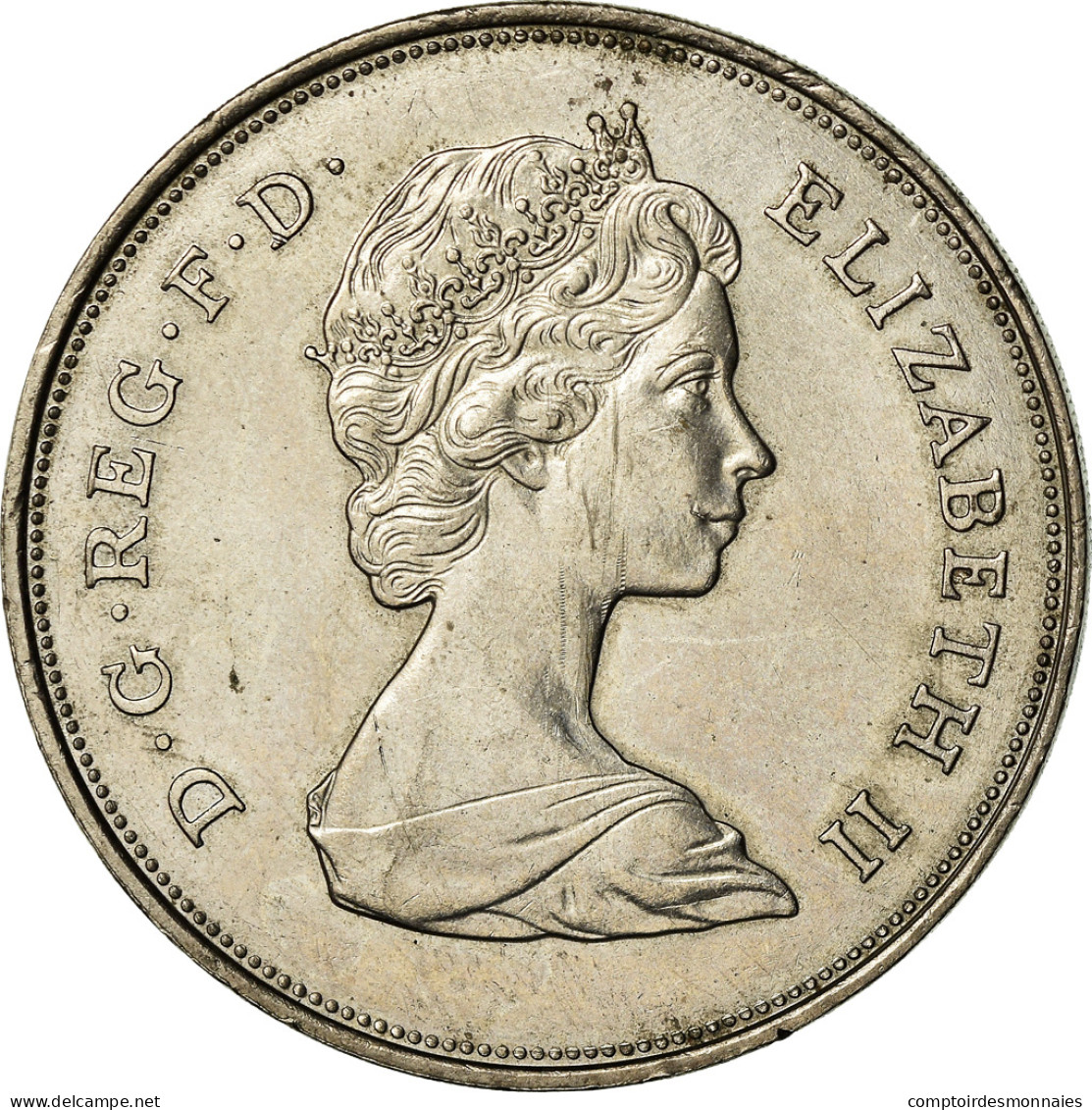 Monnaie, Grande-Bretagne, Elizabeth II, 25 New Pence, 1980, SUP, Copper-nickel - 25 New Pence