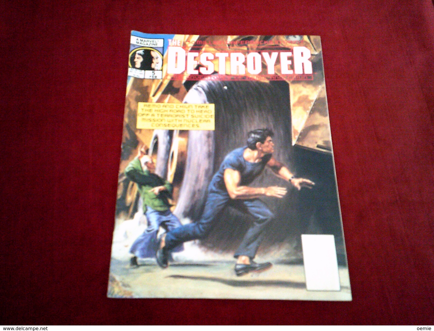 DESTROYER   5 FEB   VOLUME 1 N° 5  THE FIST OF GALLAH - Science-Fiction