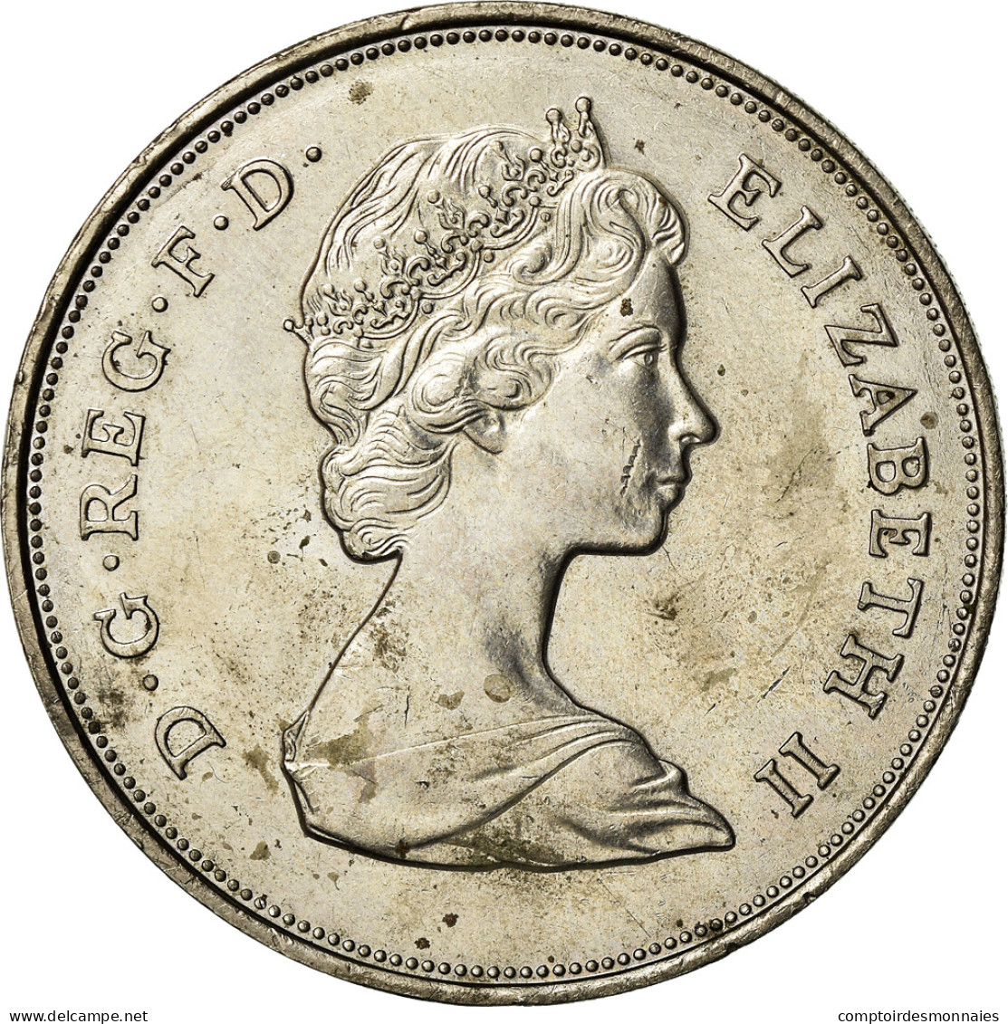 Monnaie, Grande-Bretagne, Elizabeth II, 25 New Pence, 1980, TTB+, Copper-nickel - 25 New Pence