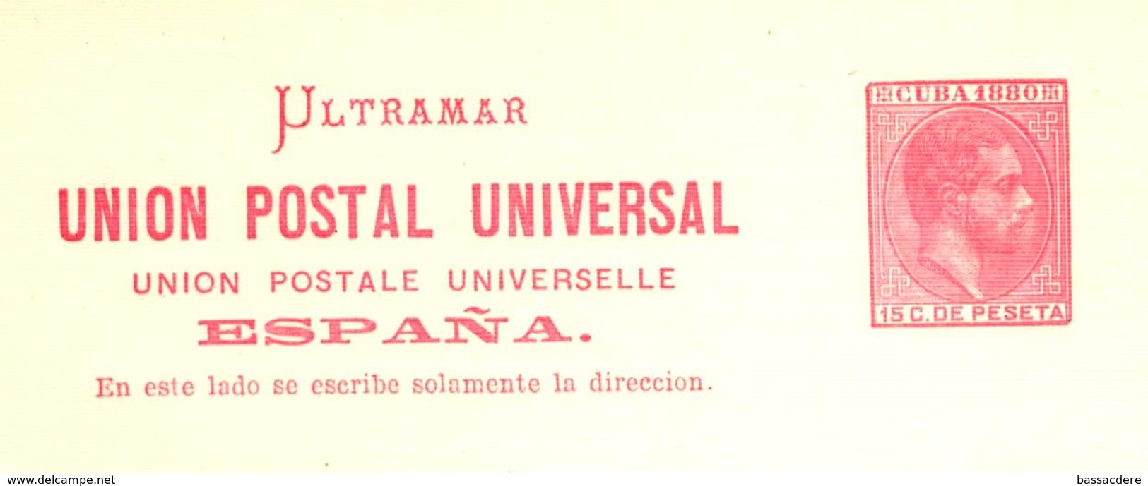 30588 - UNION POSTAL UNIVERSAL - Cuba (1874-1898)