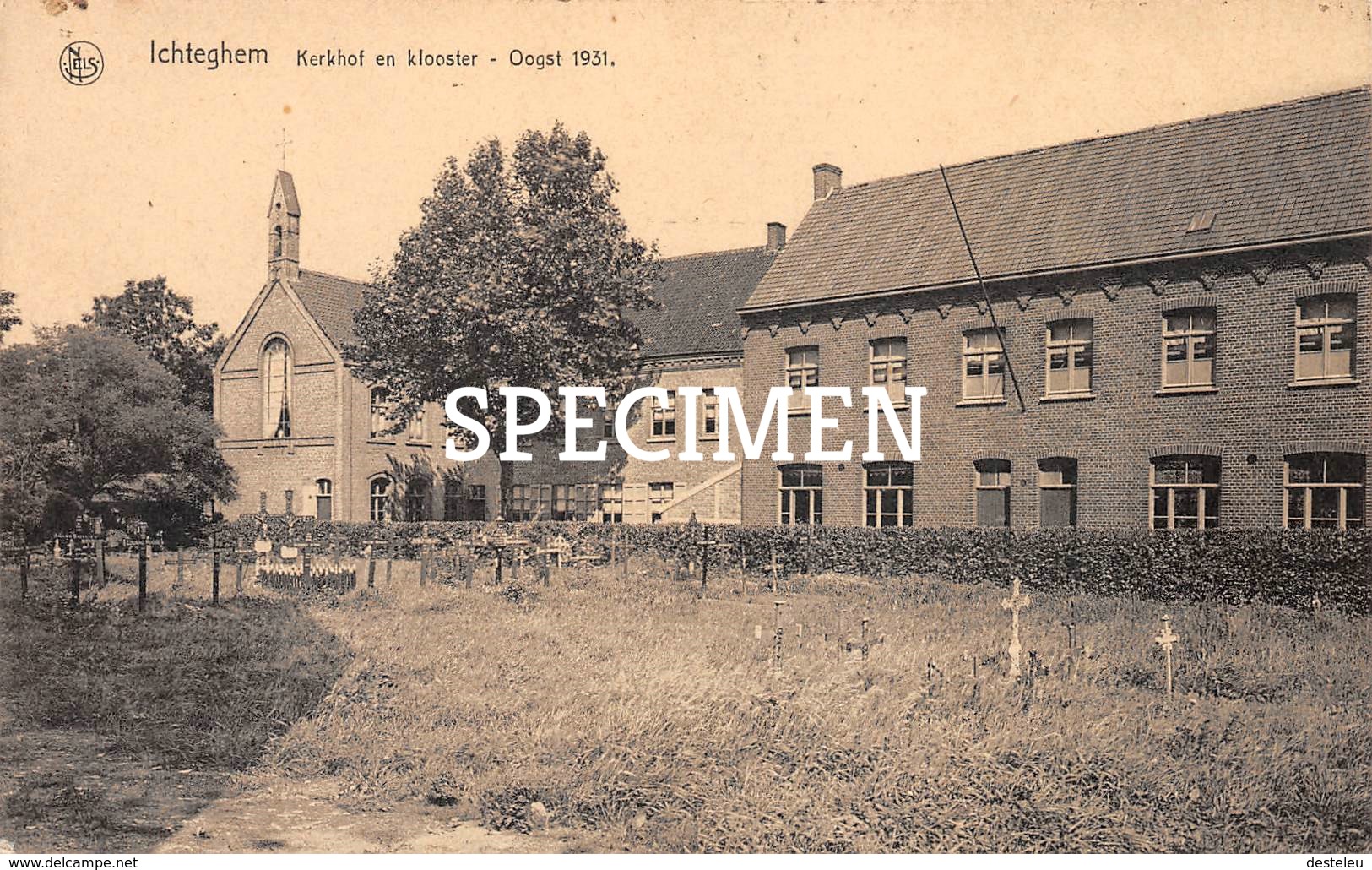 Kerkhof En Klooster Oogst 1931 - Ichtegem - Ichtegem