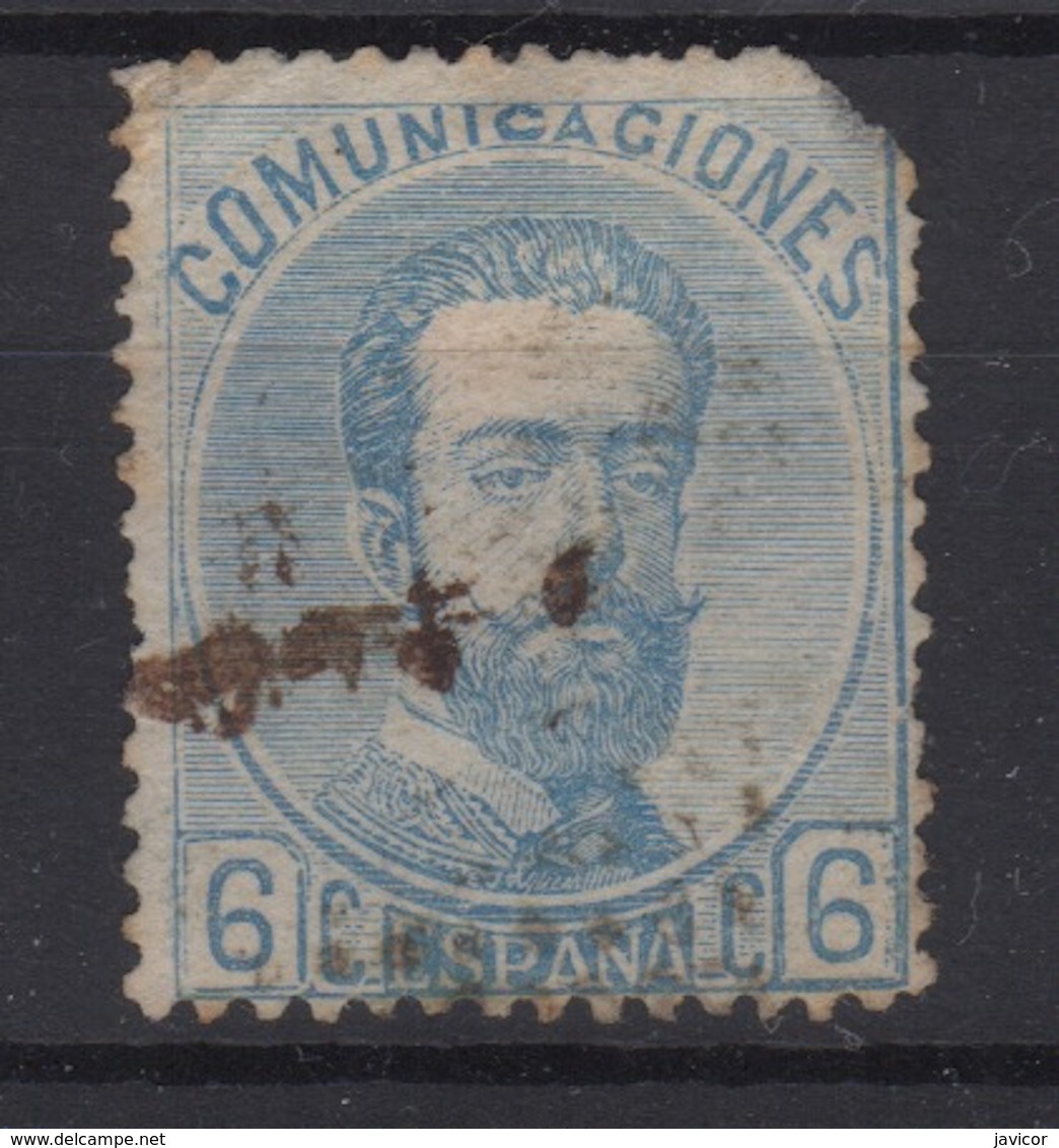 1872 REINADO AMADEO I EDIFIL 119(º) V.CATALOGO 78€ - Usati