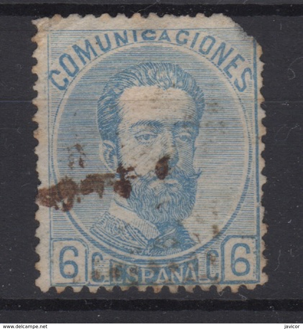 1872 REINADO AMADEO I EDIFIL 119(º) V.CATALOGO 78€ - Gebruikt