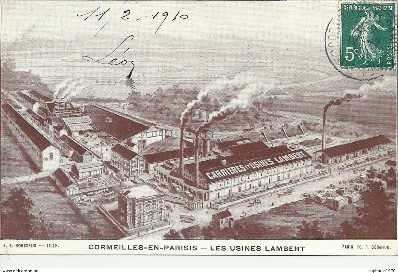 2020 - 04- VAL D'OISE - 95 - CORMEILLES - Les Usines Lambert - Carrières Et Usines - Cormeilles En Parisis