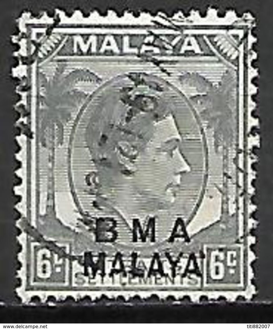 MALAYA    -   BMA  -  British Military Administration  -   6c Oblitéré. - Malaya (British Military Administration)