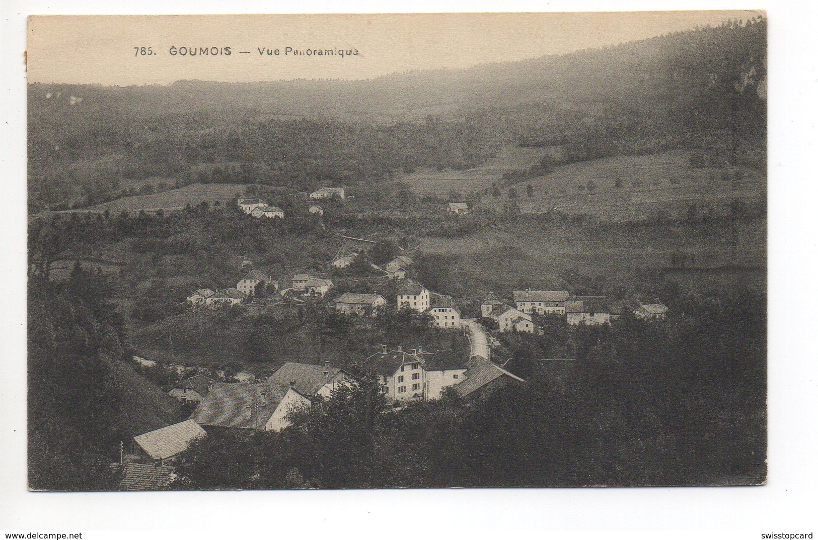 GOUMOIS Vue Panoramique - Goumois