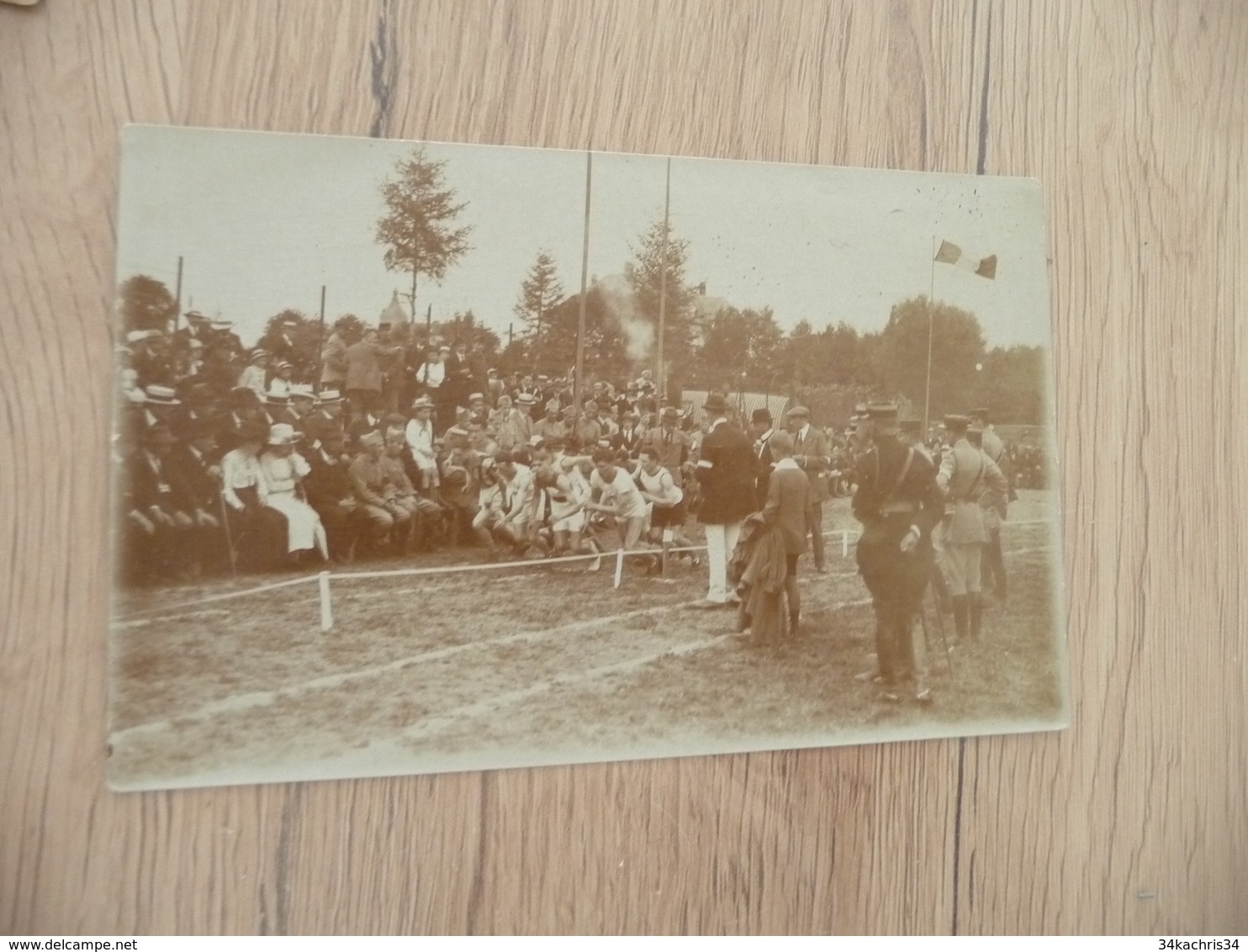 Carte Photo Sports Athlétisme Course à Pied  Militaires ? Allemagne ? - Athletics