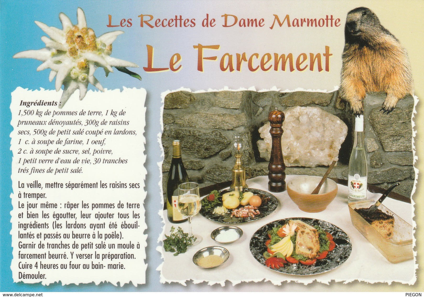 RECETTES LE FARCEMENT - Ricette Di Cucina