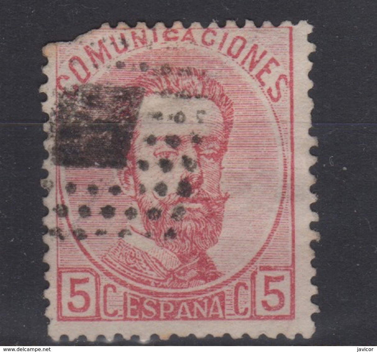 1872 REINADO AMADEO I EDIFIL 118(º)  V.C. 11€ - Gebraucht