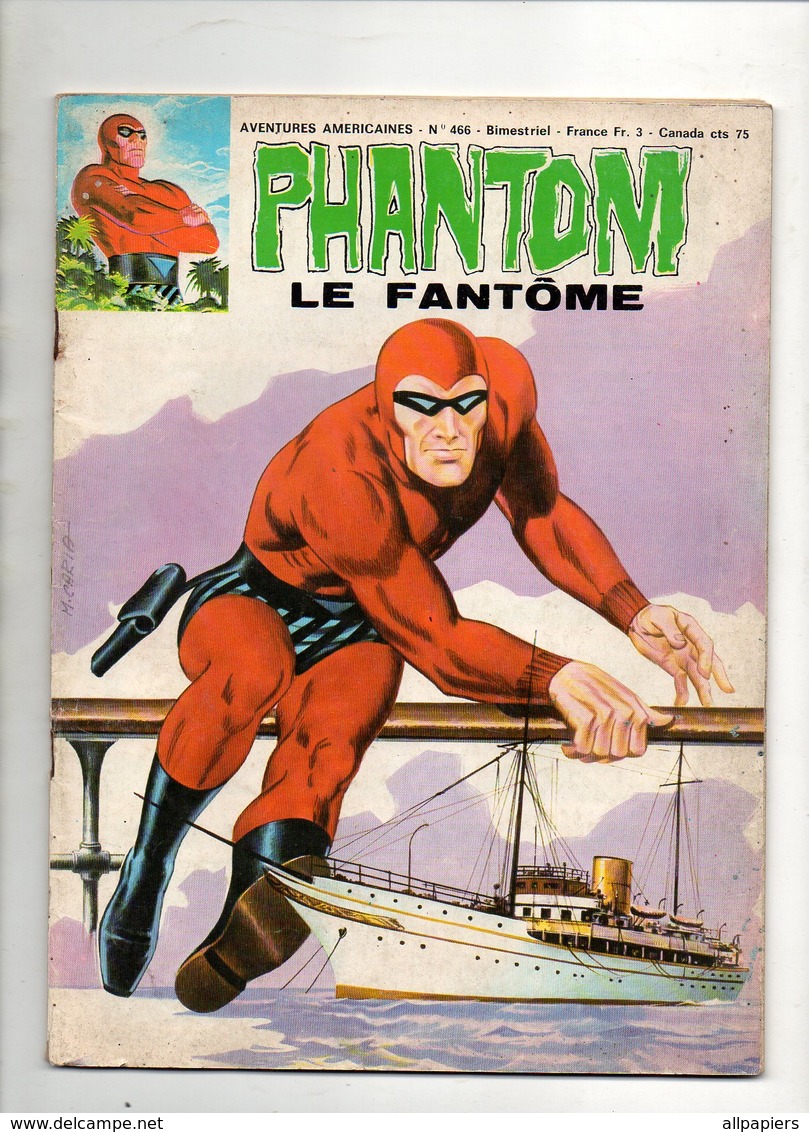 Phantom Le Fantôme N°466 Diana Parachutiste - Flash Gordon - Jeux De 1977 - Phantom