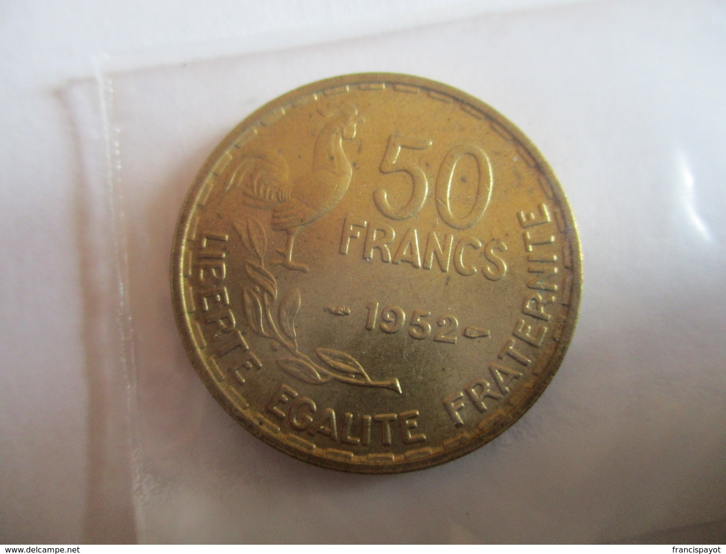 France: 50 Francs 1952 - 50 Francs