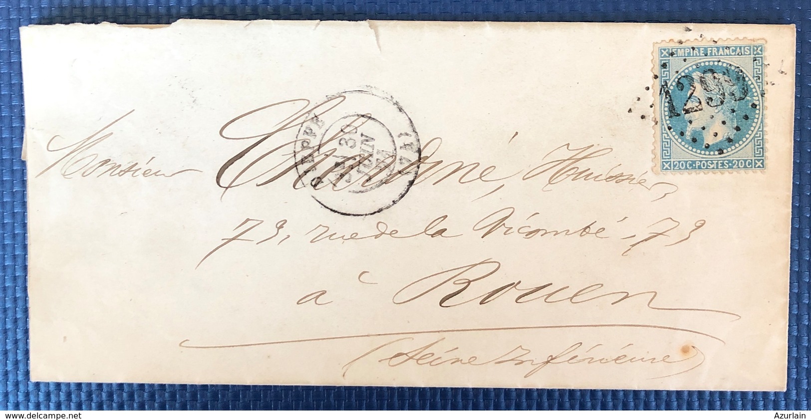 1839 1900 lot de 32 lettres DIEPPE Seine Inferieur