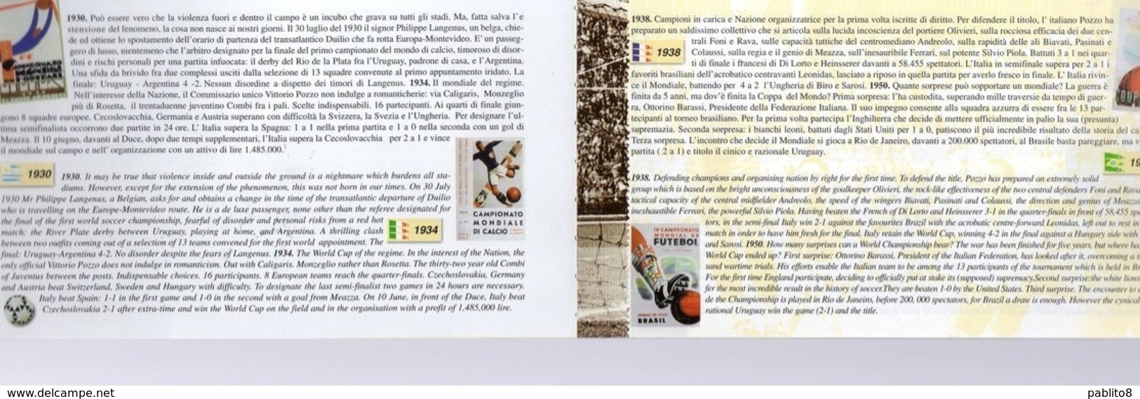 REPUBBLICA DI SAN MARINO 1998 COPPA DEL MONDO DI CALCIO WORLD CUP FRANCE 98 LIBRETTO SENZA FRANCOBOLLI BOOKLET NO STAMPS - Postzegelboekjes