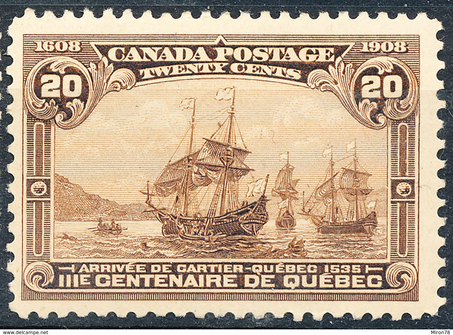 Canada 1908 Sc#103  MINT - Neufs