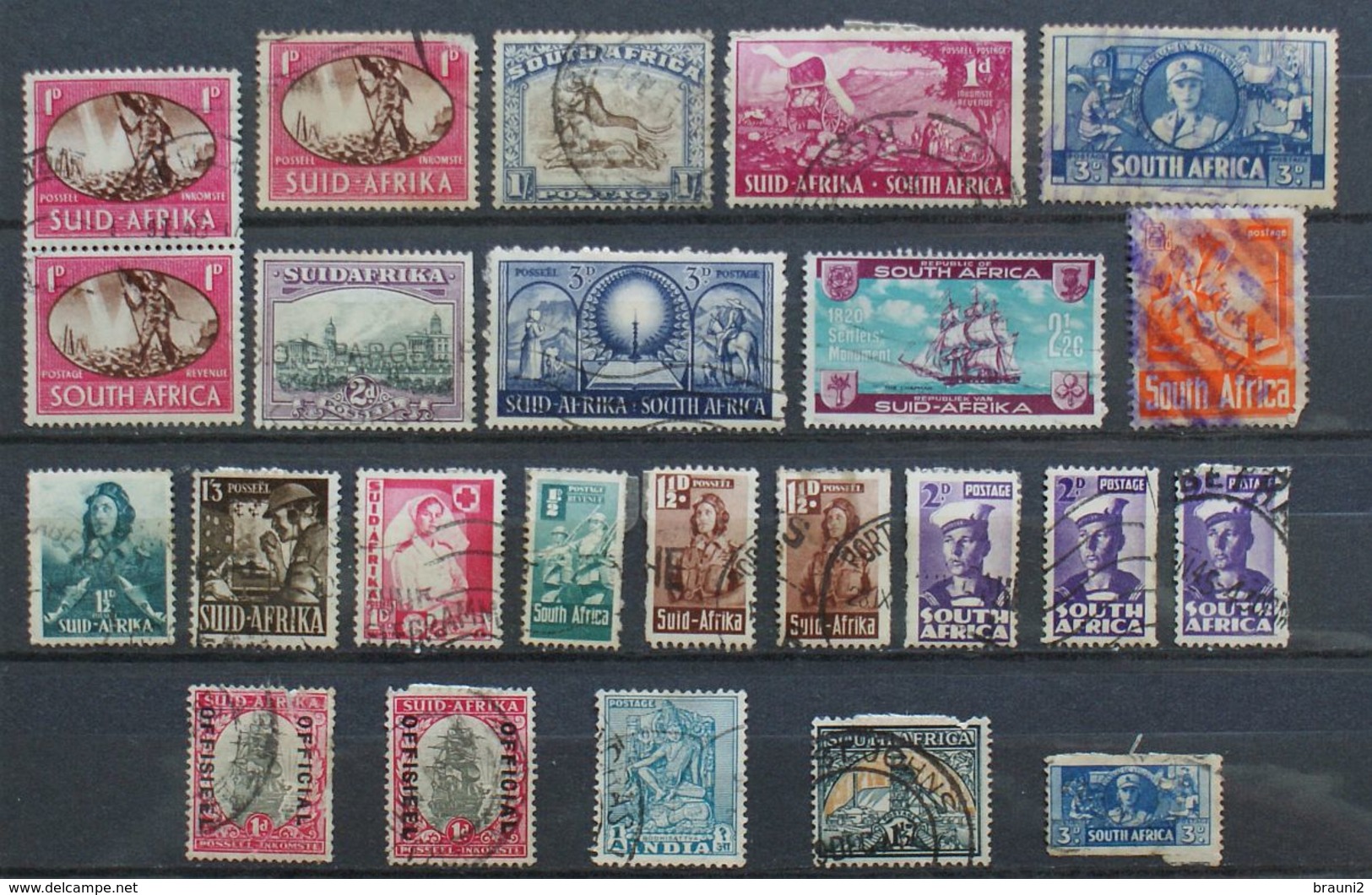 South Africa Suid Afrika 24 X / O - Collections, Lots & Series