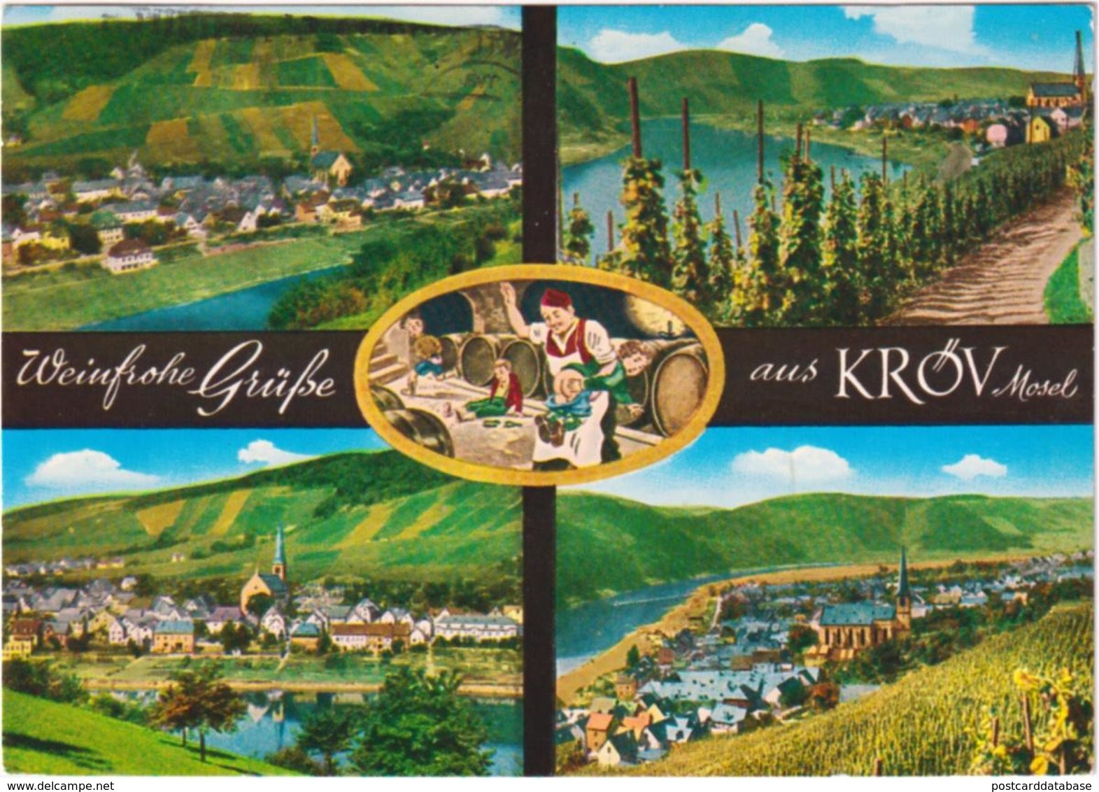 Weinfrohe Grusse Aus Kröv Mosel - Kroev