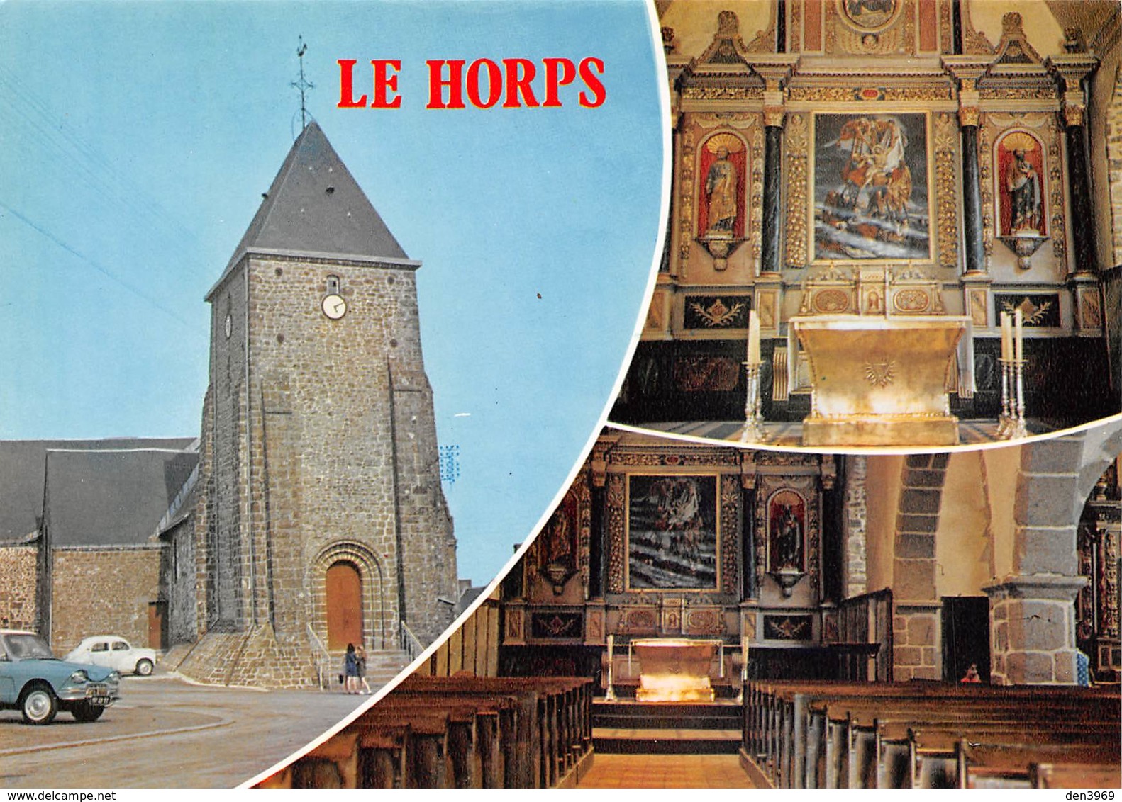 Le HORPS - Eglise Romane Construite Aux Environs Du XIVe Siècle - Le Horps