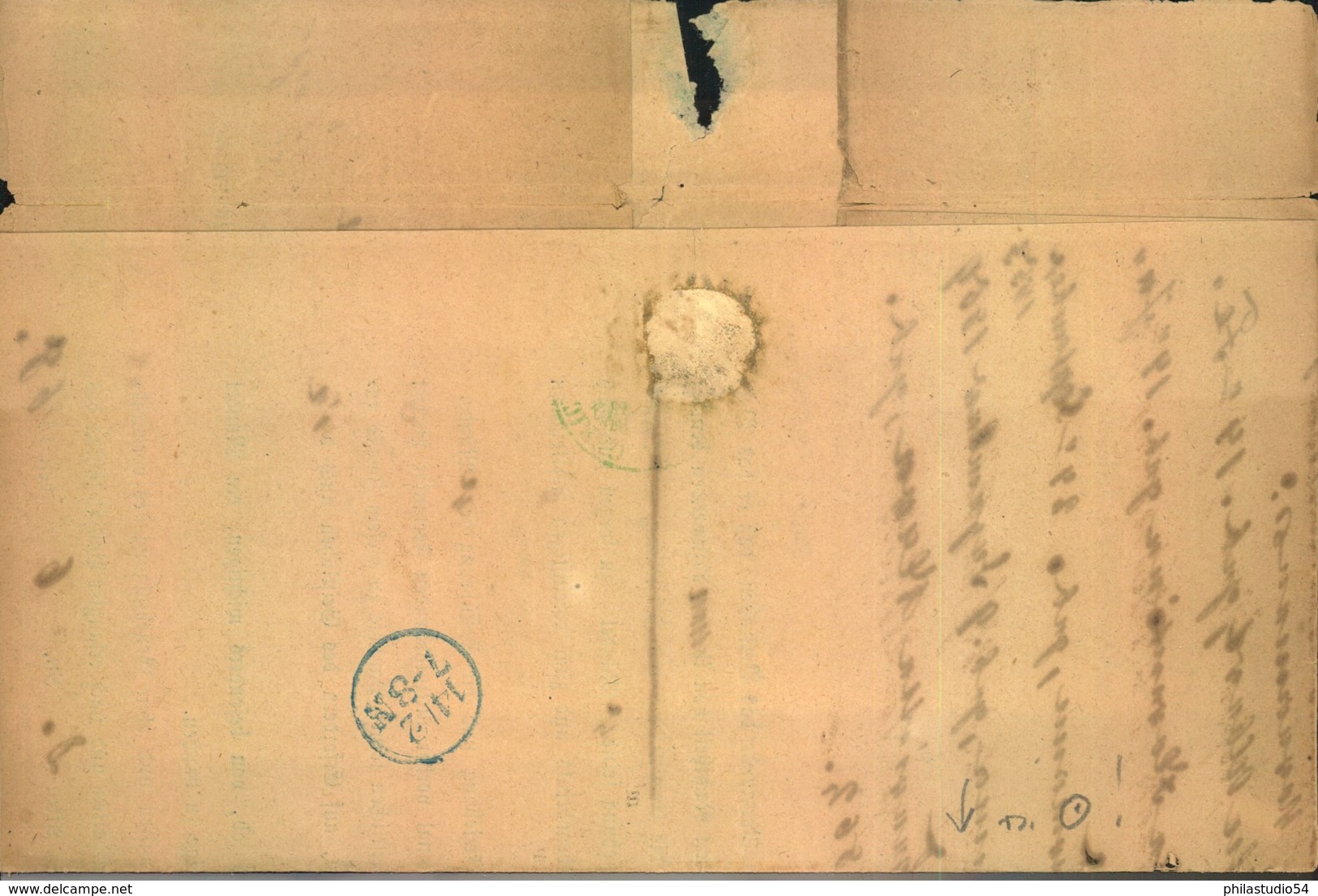1868, "BERLIN POSTEXP. 22 SCHÖNEBERG" Schwarz Als Ankunftsstempel Auf Ortsbrief - Macchine Per Obliterare (EMA)