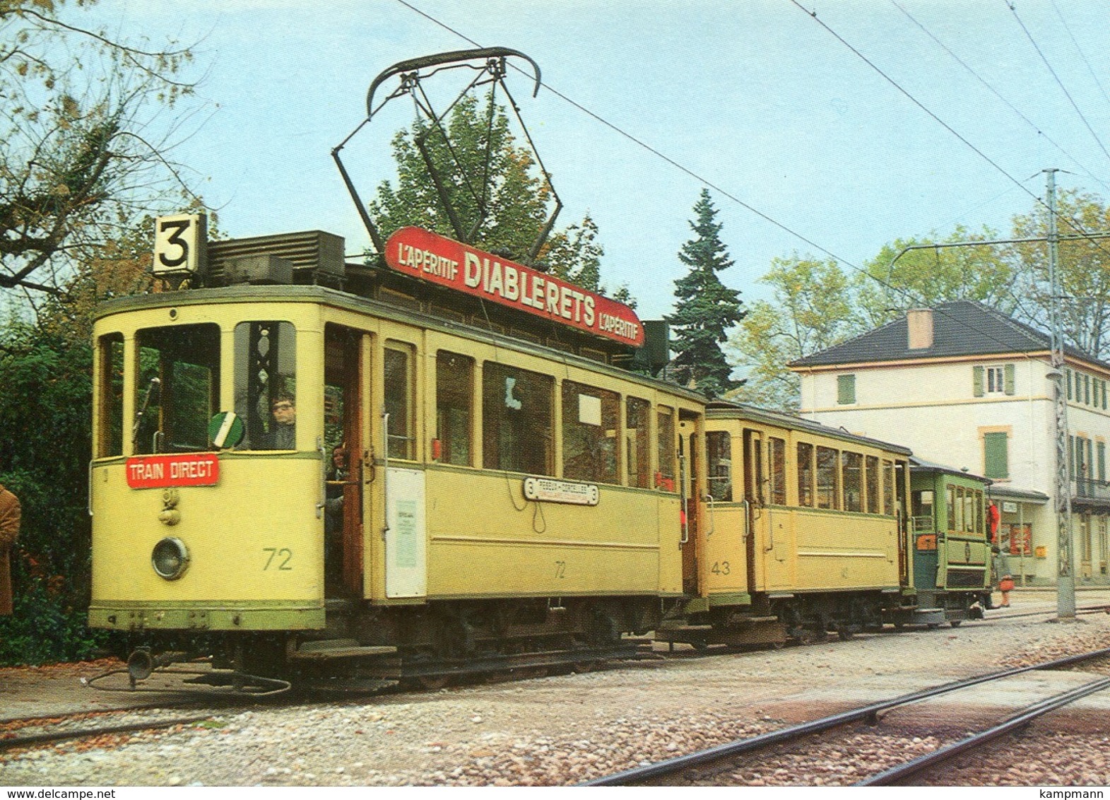 Tram/Strassenbahn Neuchatel-Boudry, Ungelaufen - Tramways