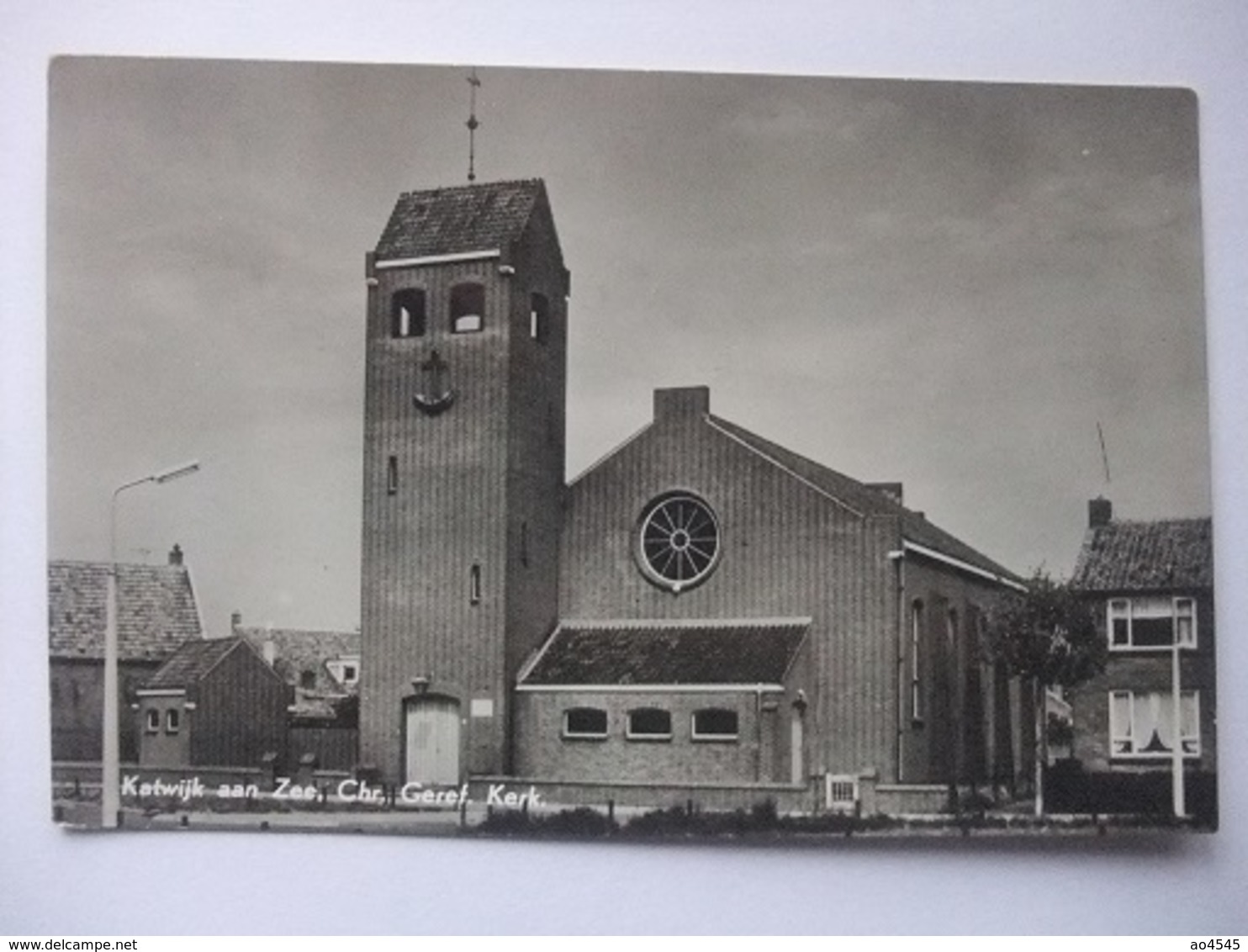 N94 Ansichtkaart Katwijk Aan Zee - Chr. Geref. Kerk - 1960 - Katwijk (aan Zee)