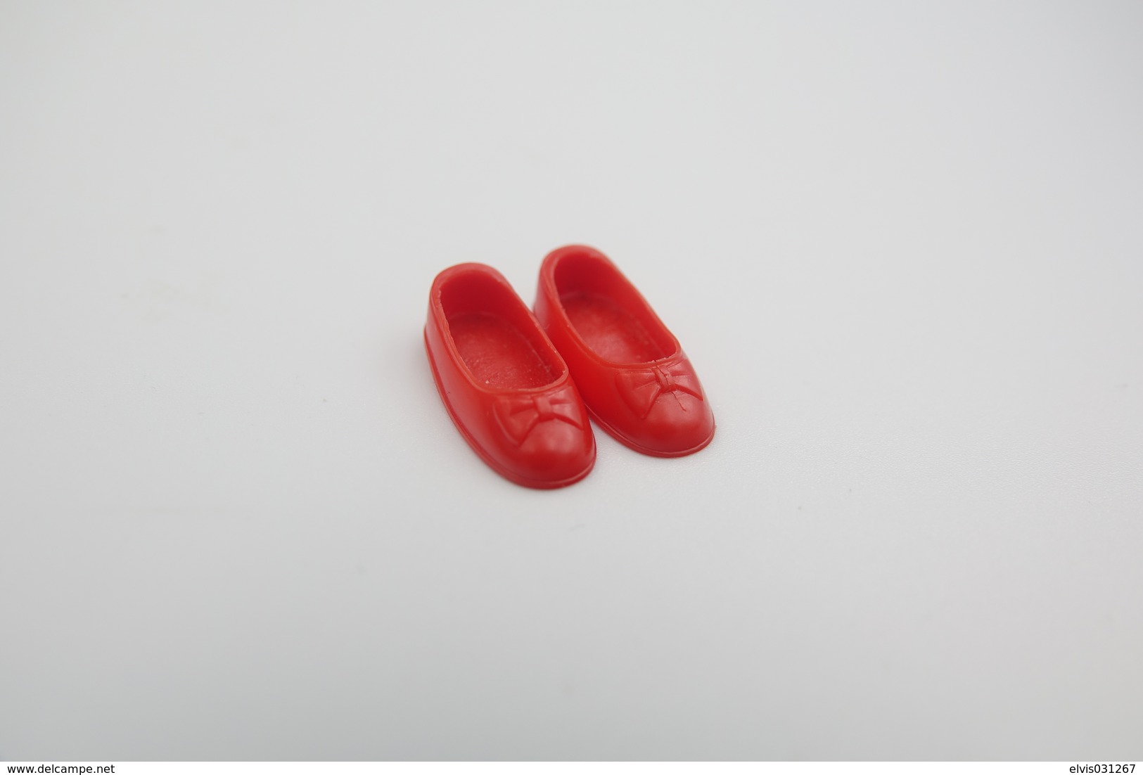 Barbie Accesoires '50-'60 - RED BOW SHOES - Original Vintage Barbie - Ken - Ricky - Skipper - Barbie