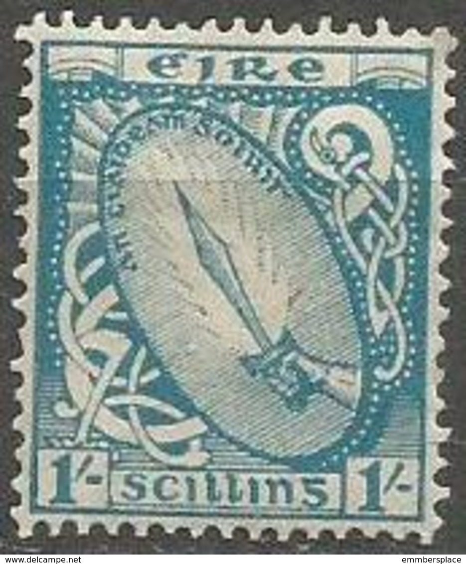 Ireland - 1940 Sword Of Lifgr)  1s MH *  SG 122  Mi 82  Sc 117 - Unused Stamps