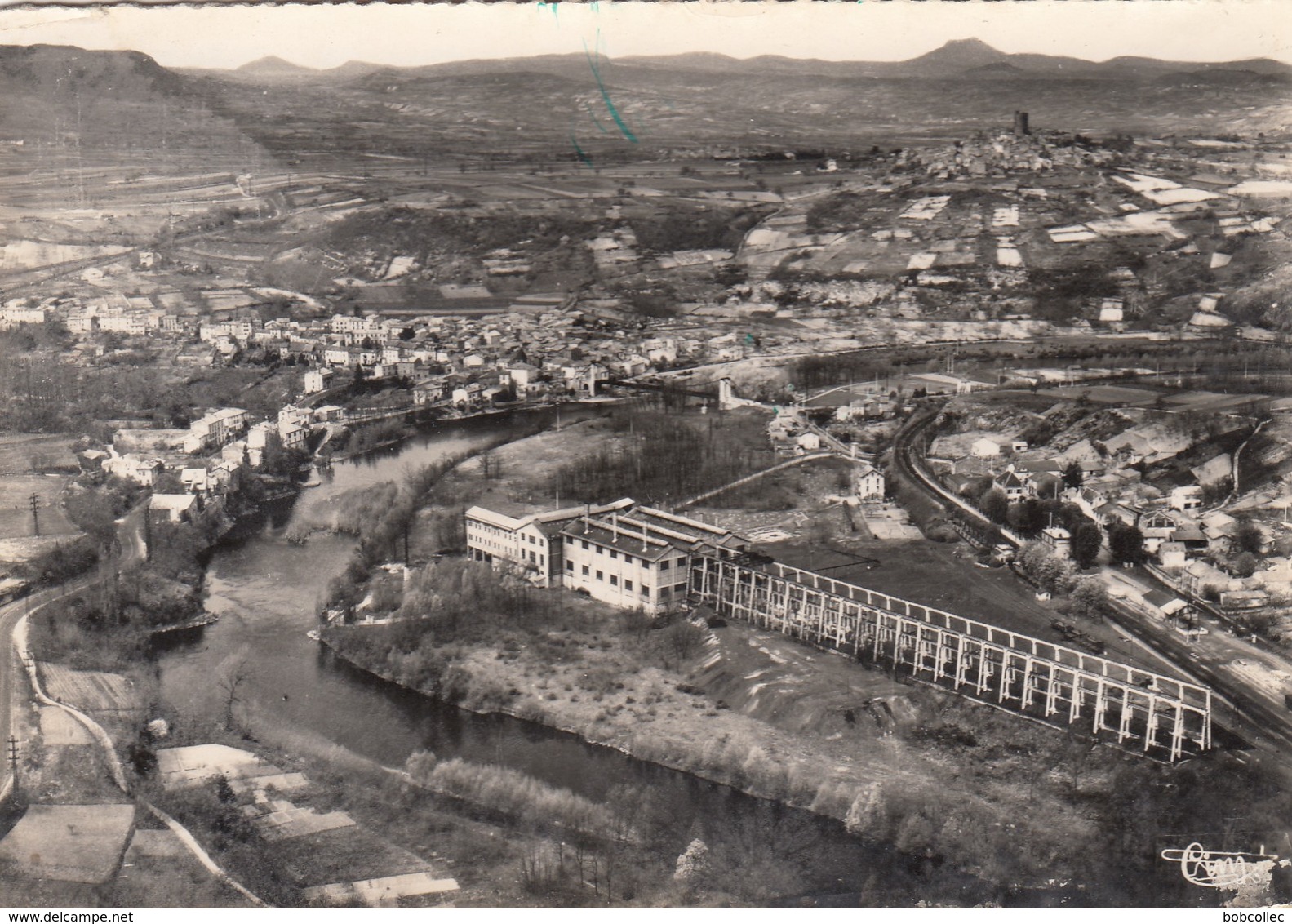 COUDES (Puy-de-Dôme): La Centrale Thermique, Coudes Et à Droite, Montpeyroux - Autres & Non Classés