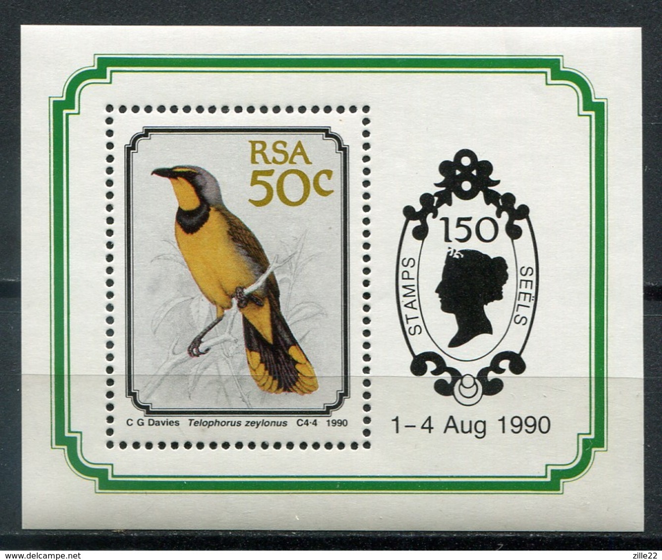 Südafrika Mi# Block 25 Postfrisch/MNH - Fauna Birds - Blocs-feuillets
