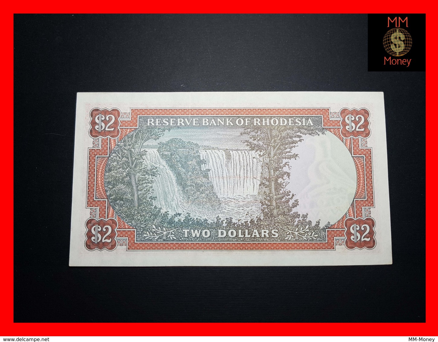 RHODESIA 2 Dollars 10.4.1979  P. 39  VF \ XF - Rhodesia