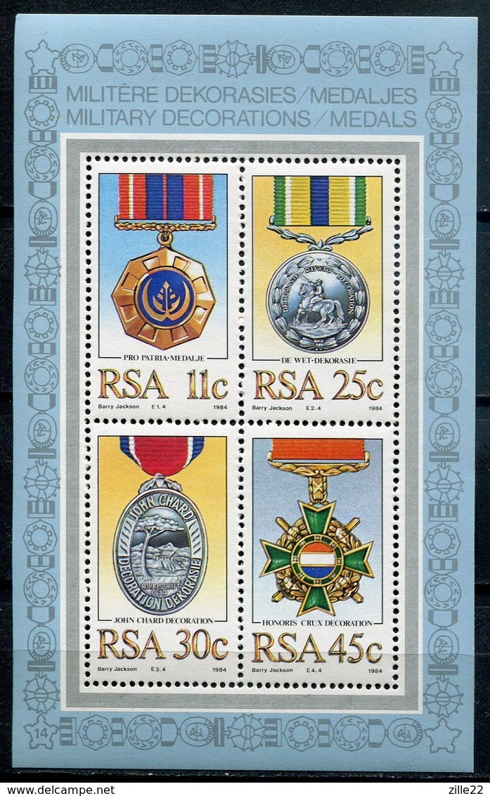 Südafrika Mi# Block 16 Postfrisch/MNH - Military Decorations - Blocks & Sheetlets