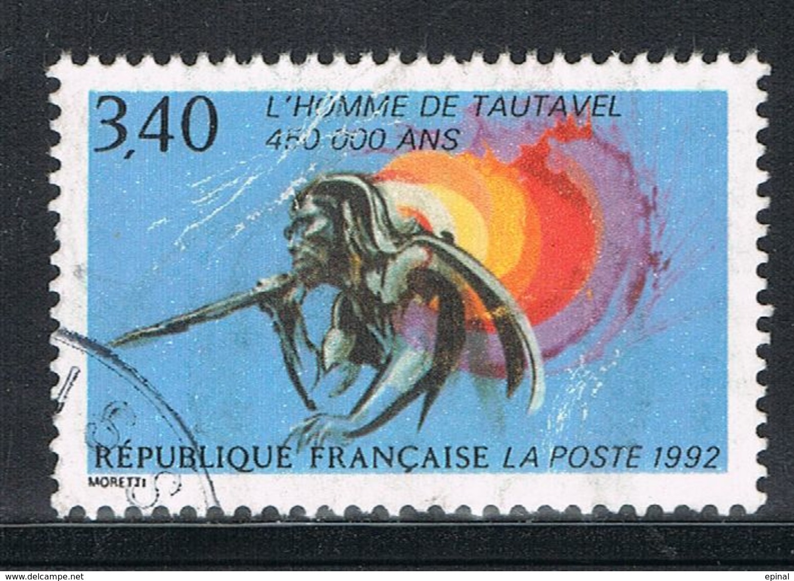 FRANCE : N° 2759 Onblitéré (L'homme De Tautavel) - PRIX FIXE : 1/3 De La Cote - - Used Stamps