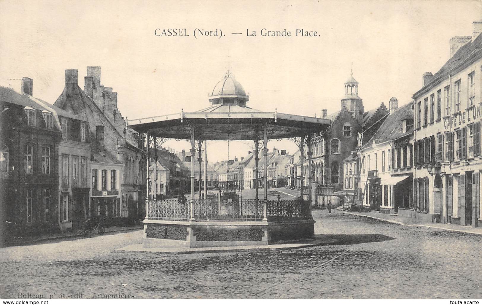 CPA 59 CASSEL LA GRANDE PLACE - Cassel