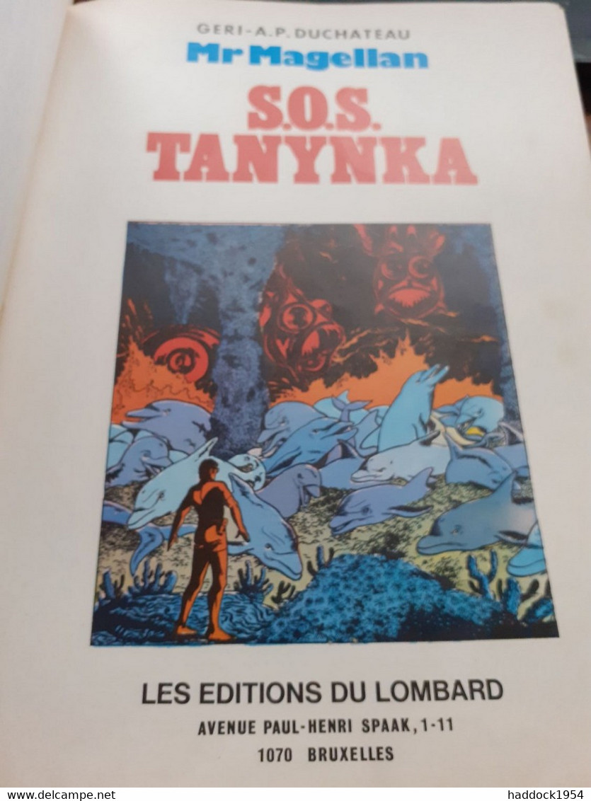 S.O.S. Tanynka MAGELLAN GERI DUCHATEAU Le Lombard 1975 - Magellan