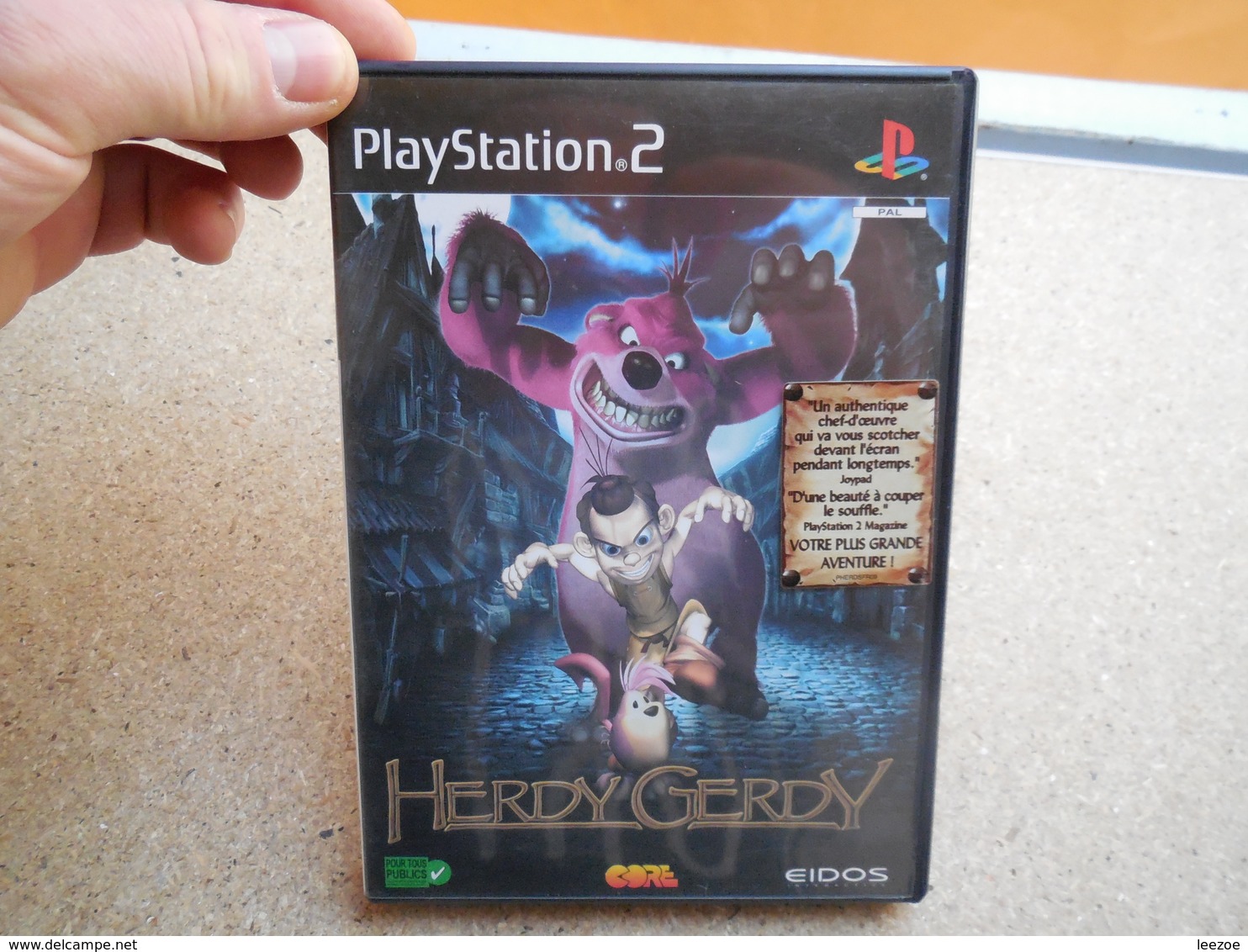 Jeu Vidéo Herdy Gerdy Sur Playstation 2 - Sonstige & Ohne Zuordnung