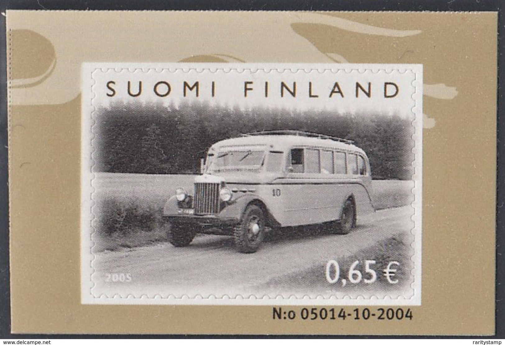 FINLANDIA 2005  100° BUS FINLANDESE  UNIFICATO N.1713 S.A.     MNH - Unused Stamps