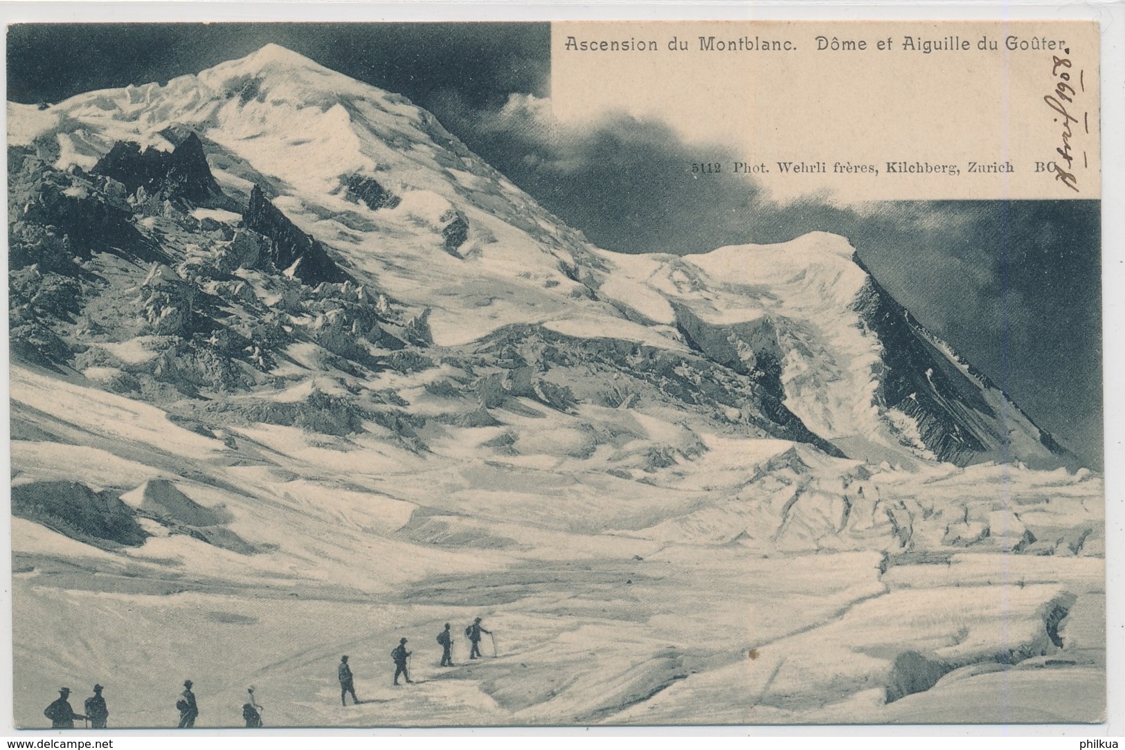 Ascension Du Mont Blanc - Dôme Et Aiguille De Goûter - Bersteiger Uaf Gletscher - Climbing