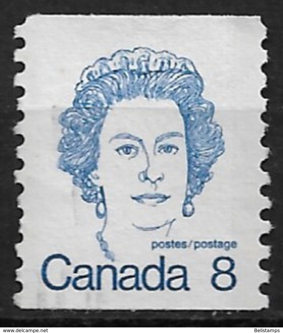 Canada 1974. Scott #604 (U) Queen Elizabeth II - Rollen