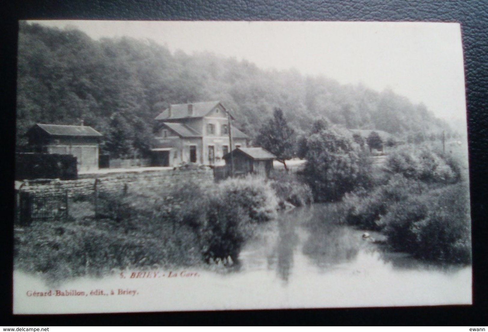 Carte Postale Ancienne - Briey - La Gare - Briey