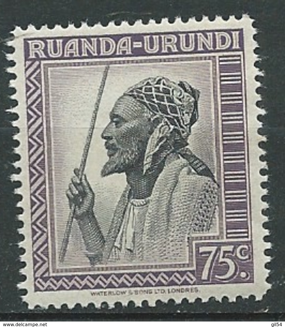 Ruanda-urundi    -   Yvert N° 134    *        Ai 27911 - Unused Stamps