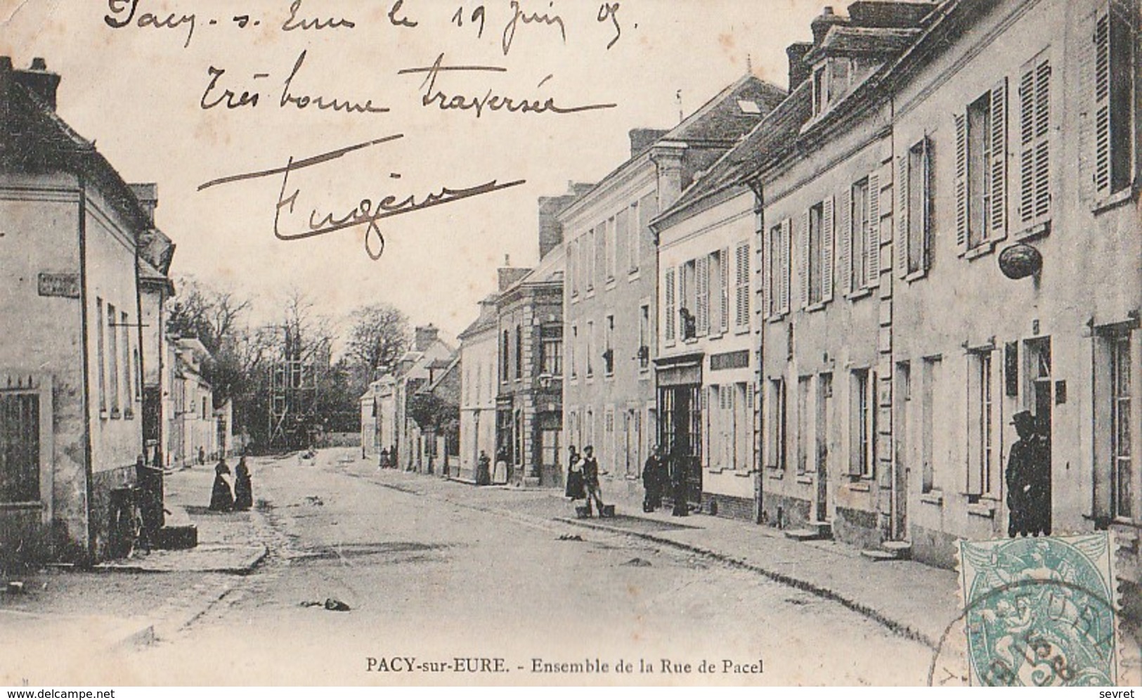 PACY Sur EURE - Ensemble De La Rue De Pacel - Pacy-sur-Eure