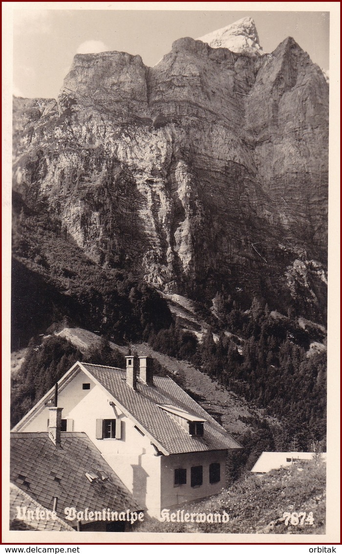 Untere Valentinalpe * Berghütte, Felsen, Alpen * Österreich * AK2270 - Lesachtal