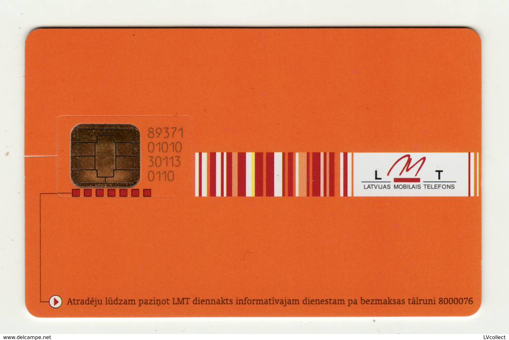 LATVIA GSM SIM MINT - Lettonie