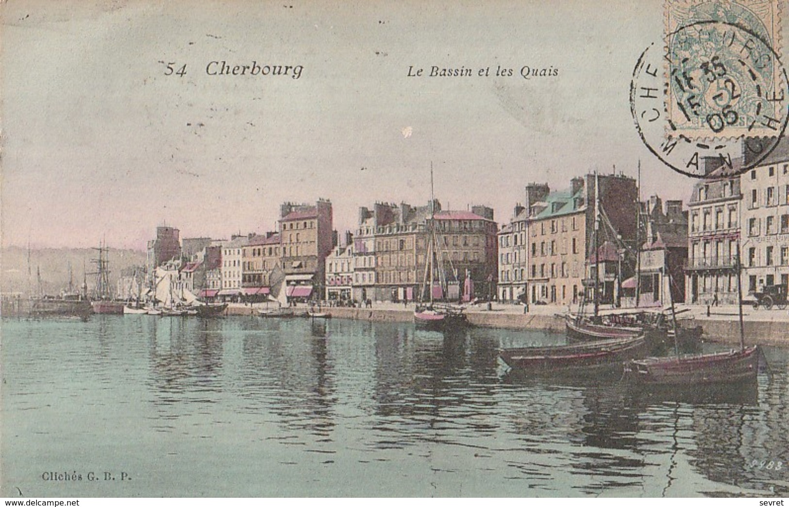 CHERBOURG  - Le Bassin Et Les Quais - Cherbourg