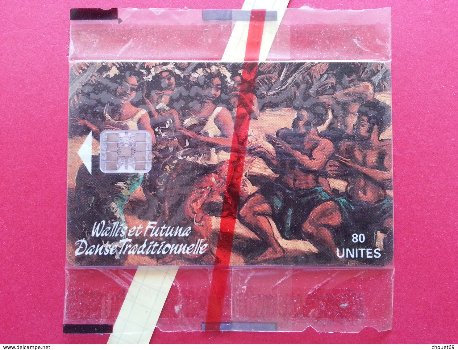 WF8A Wallis Et Futuna 80u Danse Traditionnelle 07/95 1000 Exemplaires Neuve MINT Blister NSB - Wallis And Futuna