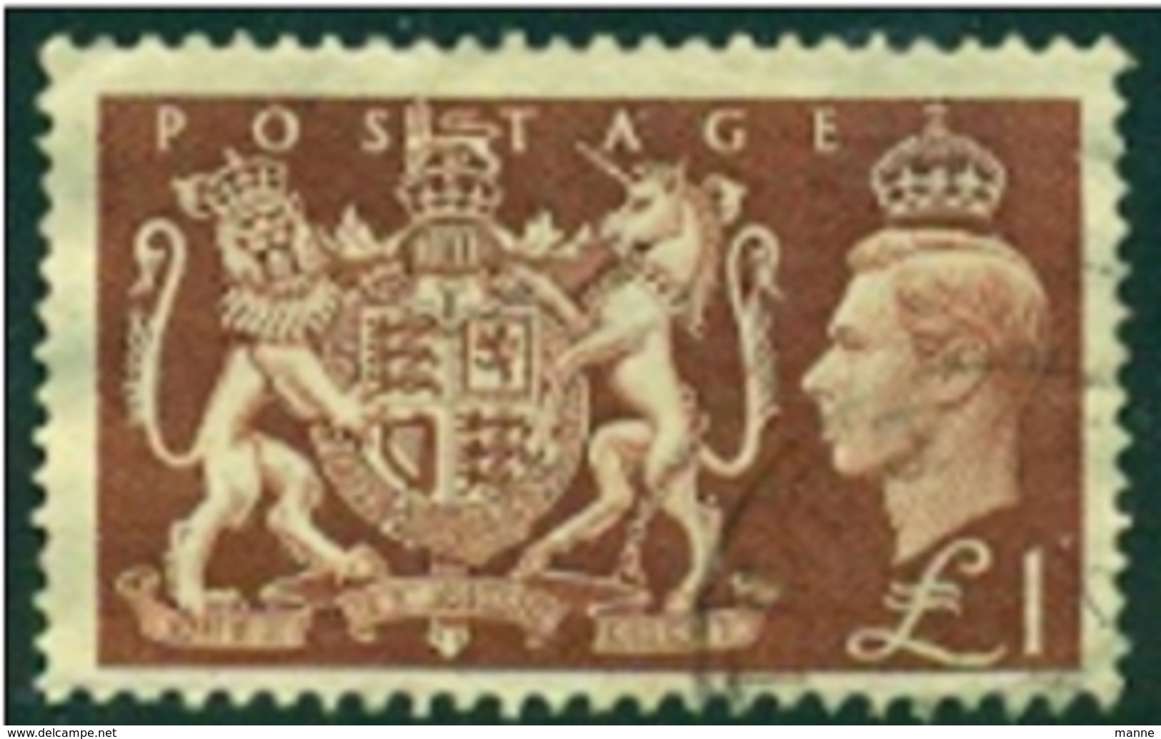 -GB-1951-"King George VI"-(o) - Usati