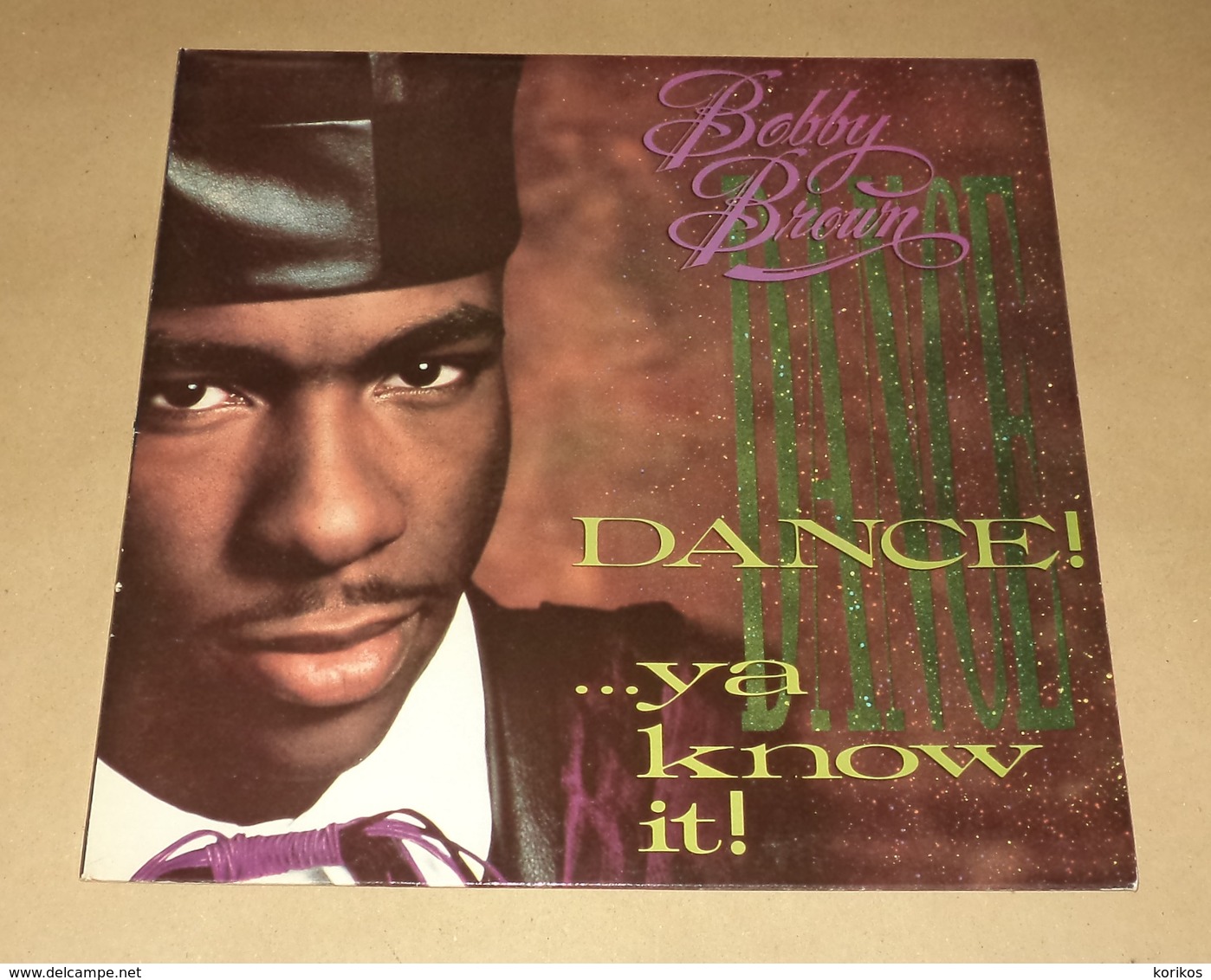 BOBBY BROWN - DANCE YA KNOW IT – MCA RECORDS – 256942-1 - VINYL – 1989 – GREEK EDITION - Rap En Hip Hop