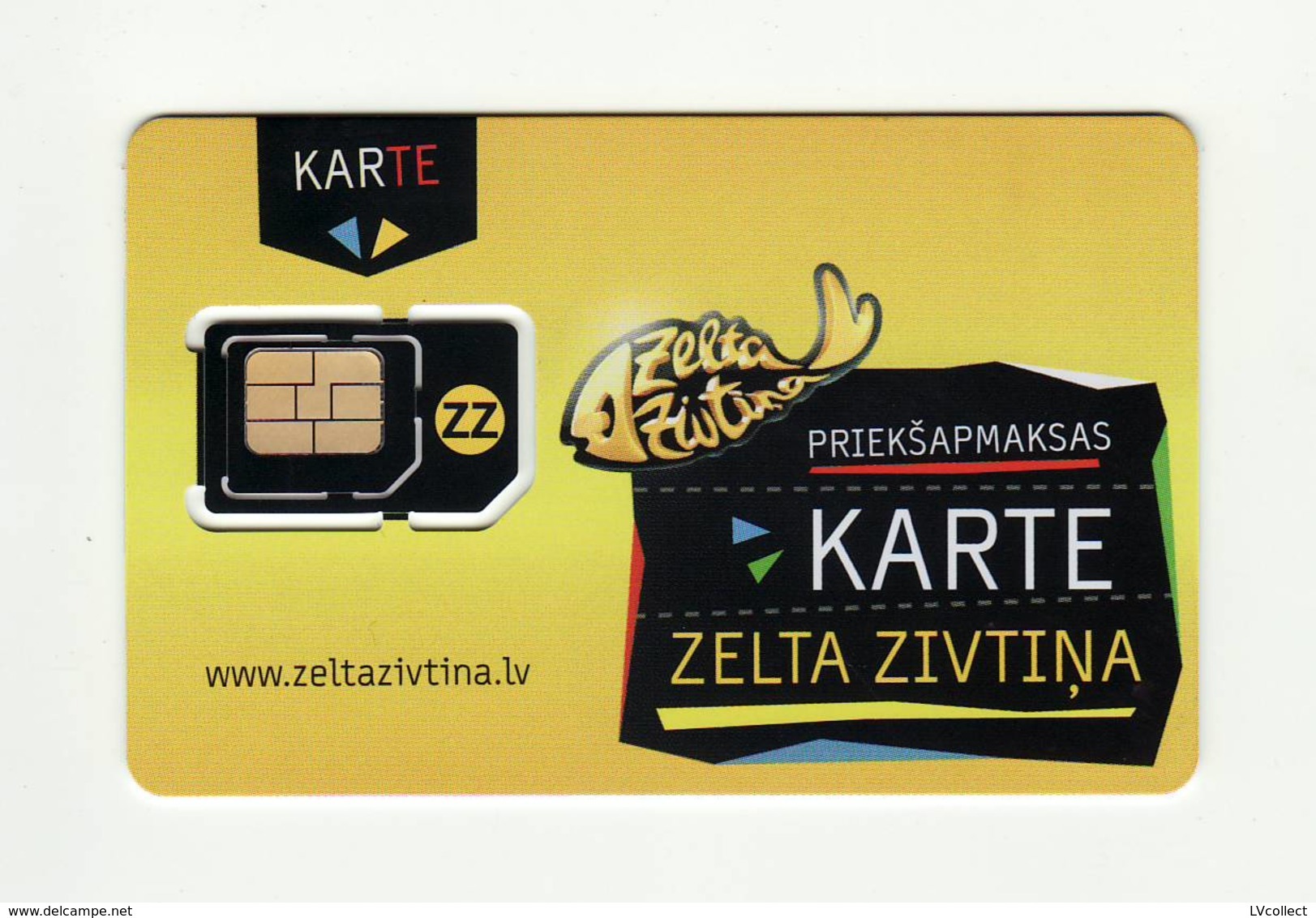 LATVIA GSM SIM MINT!!! - Lettonia