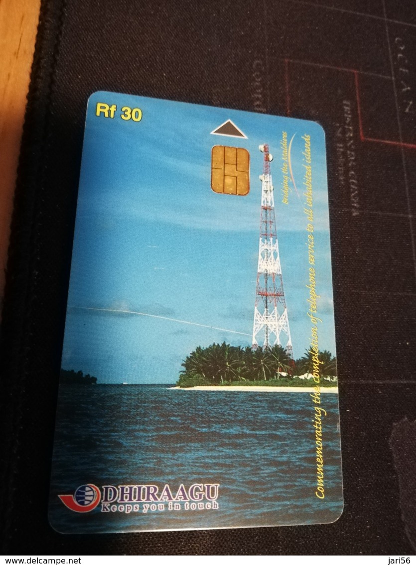 MALEDIVEN /MALDIVES  Chipcard  Units 30 Tele Tower     **1347 ** - Maldives